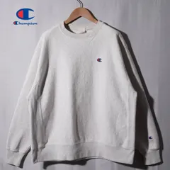 チャンピオン Champion リバースウィーブ REVERSE WEAVE スウェット L グレー 00s ロゴ刺繍 目あり 袖刺繍 アメカジ ストリート オーバーサイズ ビッグシルエット 古着 K721