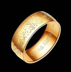 【H101】リング　メンズ　ゴールド　ファッション　ステンレス　指輪　20号