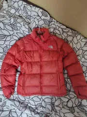 ザノースフェイス レッド ピンク色 ダウン アウター