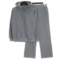 アンダーアーマー UNDER ARMOUR セットアップ スウェット パーカー パンツ ブルー MD