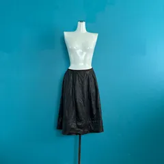 1116 FOXEY NEW YORK フォクシー 膝丈 フレア スカート ダークブラウン 38 訳あり