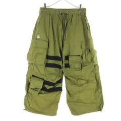 A'gem エージェム ワイド カーゴパンツ F カーキ メンズ 古着