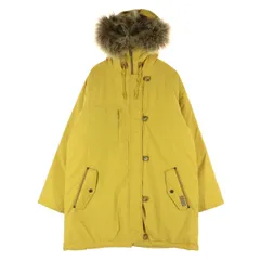 McGregor マックレガー 長袖 ミリアリー風 ダウンジャケット L イエロー レディース 古着