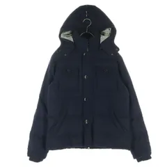 NICOLE ニコル 長袖 ダウンジャケット 48 ブラック メンズ 古着