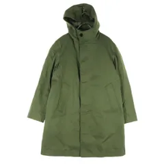 SHIPS シップス TAION コラボ MILLERAIN社3way コート M カーキ ダウンインナーベスト付き メンズ 古着