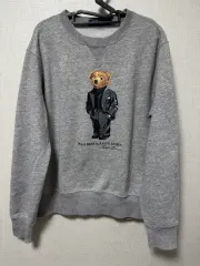 ポロラルフローレン ベア スウェット グレー M