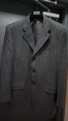 カナルリ CANALI カシミア ヘリンボーン ジャケット 52