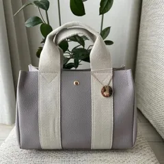 トートバッグ ショルダーバッグ インナーバッグ付き ライトパープルさめ ミニ 通勤 通学 無地 仕切り 布 帆布 横 大容量 自立 マチ広 軽量 軽い マザーズバッグ シンプル おしゃれ かわいい 収納 ポケット 多収納 頑丈 保育園 旅行 エコバッグ