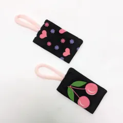 ネームタグ　2個セット　ハンドメイド①