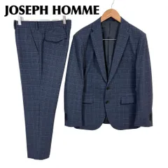 【美品】 JOSEPH メンズスーツセットアップ ナイロン 上46 下48 紺