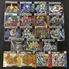 元祖SDガンダムスナックⅡ 19枚　シール　まとめ売り