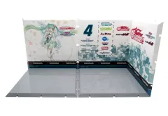 【中古】フィギュア じおらまんしょん150 レーシングミク2017ピットC 「キャラクター・ボーカル・シリーズ 01 初音ミク」 1/12 フィギュア用ディスプレイジオラマのサムネイル