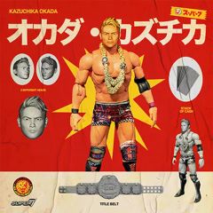 【中古】フィギュア オカダ・カズチカ 「新日本プロレス」 アルティメイト シリーズ1 7インチ アクションフィギュア