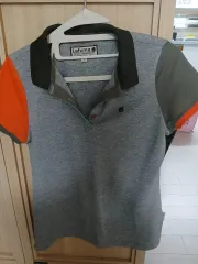 ラフマ カラーブロック 半袖 ポロTシャツ 95