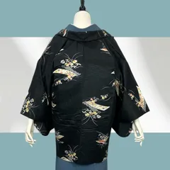 羽織　黒羽織　正絹