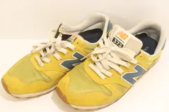 【中古】 NEW BALANCE メンズスニーカー -- ML373 NEW BALANCE -- 黄 イエロー ロゴ