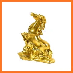 【新品】 干支 午 置物 うま 飾り物 縁起物 ウマ 風水 馬 銅製(真鍮) 0