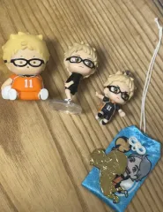 ハイキュー 月島 蛍 キーホルダー & ミニ フィギュア