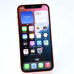 docomo SIMフリー iPhone12 mini 64GB レッド