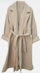 在庫処分｜日本 ブランド ロングコート（ベージュ/アイボリー）