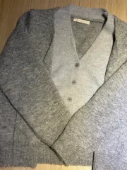 レイヤード ニット カーディガン