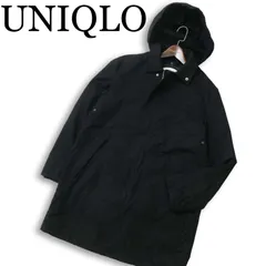 UNIQLO AND LEMAIRE ユニクロ ルメール 秋冬 中綿 ライナー★ フーデット コート Sz.M　メンズ 黒