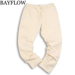 23SS★ BAYFLOW ベイフロー 通年 イージー ストレッチ デニム ベイカー パンツ ジーンズ Sz.4 メンズ 白のサムネイル