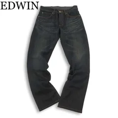 EDWIN エドウィン 503WF WILD FIRE★ 防風 裏起毛 加工 デニム ストレッチ パンツ ジーンズ Sz.29　メンズ 日本製 バイク