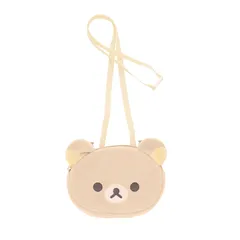 丸眞 フェイスポケットポーチ リラックマ リラックマポケット 女の子 かわいい くま rirakkuma キャラクタ 移動ポケット おでかけ ポケット ズボン クリップ ポーチ ハンカチ ティッシュ ケース こども 子ども かわいい ポケ [16 リラックマ]