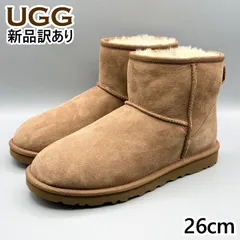 UGG ムートンブーツ チェスナット USA8/JP26cm クラシックミニII メンズ/男性用 1002072 アグ 新品 (UG108)