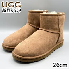 UGG ムートンブーツ チェスナット USA8/JP26cm クラシックミニII メンズ/男性用 1002072 アグ 新品 (UG109)