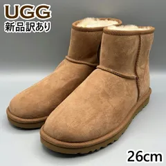 UGG ムートンブーツ チェスナット USA8/JP26cm クラシックミニII メンズ/男性用 1002072 アグ 新品 (UG11)