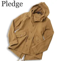 Pledge プレッジ 秋冬★ ウール モッズ コート ジャケット Sz.46 メンズ 日本製