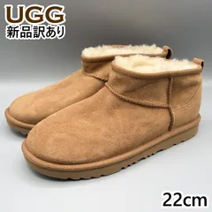 【新品】UGG ムートンブーツ チェスナット USA5/JP22ｃｍ クラシックウルトラミニ レディース/女性用 1116109 アグ (UG26)