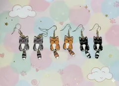 猫 ピアス 2個3種類 ネコちゃんピアス 可愛い