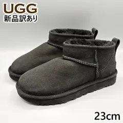 【新品】UGG ムートンブーツ ブラック USA6/JP23ｃｍ クラシックウルトラミニ レディース/女性用 1116109 アグ (UG42)