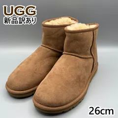 UGG ムートンブーツ チェスナット USA8/JP26cm クラシックミニII メンズ/男性用 1002072 アグ 新品 (UG6)