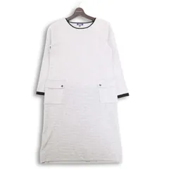 PART2 BY JUNKO SHIMADA パートツー バイ ジュンコ シマダ 秋冬 ニット★ レーヨン ワンピース Sz.M レディース 灰