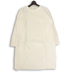 studio CLIP スタジオクリップ 秋冬 ニット★ ワンピース チュニック Sz.4 レディース 白