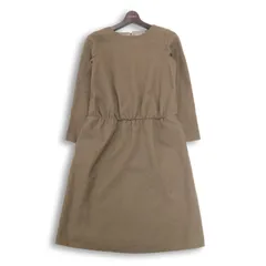 Sally Scott サリースコット 秋冬 ウール100％★ 長袖 ワンピース ミディ丈 フィット＆フレア Sz.9AR レディースのサムネイル