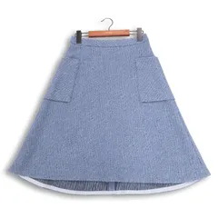 DES PRES デプレ 秋冬★ フレア スカート Aライン スカート 台形 スカート Sz.34 レディースのサムネイル
