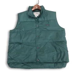 L.L.Bean エルエルビーン 秋冬★ グース ダウン パファー ベスト Sz.L/14-16 キッズ