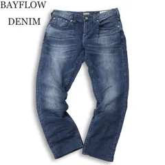 BAYFLOW DENIM ベイフロー USED加工★ ストレッチ スリム スキニー デニム パンツ ジーンズ Sz.30 メンズ