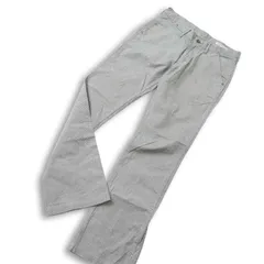 semantic design セマンティック デザイン 通年 千鳥柄★ ブーツカット ストレッチ パンツ Sz.M メンズ グレー 日本製のサムネイル