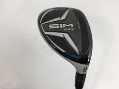 返品OK 【中古ゴルフクラブ】テーラーメイド SIM MAX (シム マックス) レスキュー 2020 (日本仕様) KBS MAX85 JP スチール U3