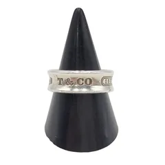 【中古品】TIFFANY&Co. ティファニー 925 1837 NARROW RING ナローリング 指輪 アクセサリー 【182-260125-as-22-izu】