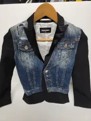 DSQUARED2 ディースクエアード デニム ミックス ジャケット 10歳用 サイズ 10