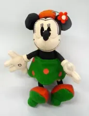 【中古】ぬいぐるみ ミニーマウス(グリーン×レッド) ぬいぐるみバッジ 「ディズニー」 東京ディズニーシー限定