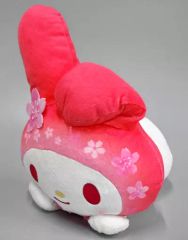 【中古】ぬいぐるみ マイメロディ(ピンク) 桜寝ころびBIGぬいぐるみ 「マイメロディ」