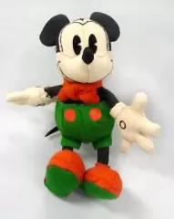 【中古】ぬいぐるみ ミッキーマウス(グリーン×レッド) ぬいぐるみバッジ 「ディズニー」 東京ディズニーシー限定